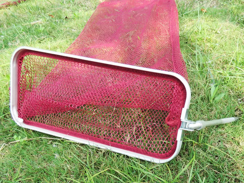 Borde de anillo de aluminio de alta calidad, Red de camarón de secado rápido para peces, 2,0/3,0 metros, jaula de Camarón con pegamento, red de pesca, aparejos B363