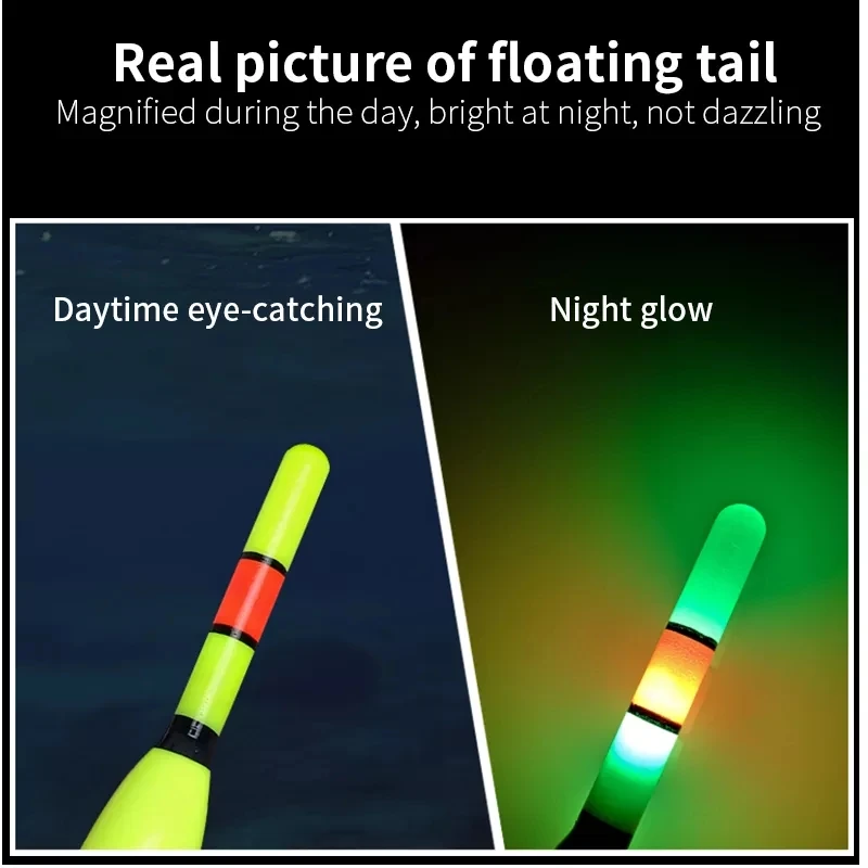 Sensor inteligente de carpa grande, flotadores de pesca rocosos, Accesorios luminosos eléctricos para pescar, morder el gancho, recordatorio, flotadores al aire libre, nuevo - imagen 3