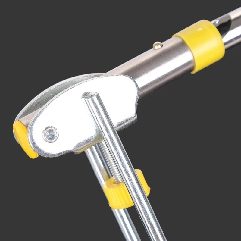 Soporte telescópico para caña de pescar, 1,5 m, 1,7 m, 1,9 m, 2,1 m, 2,4 m, soporte portátil retráctil plegable, poste de acero inoxidable de 3 colores - imagen 5