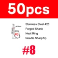 50pcs size 8