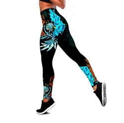 Eagle Warrior LKB-02 Conjunto fitness: mallas largas + top sin mangas