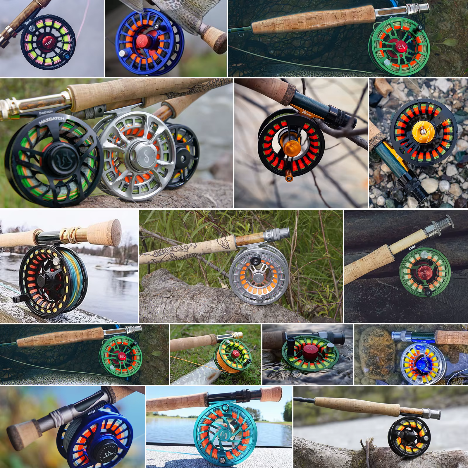 Maximumcatch Línea de Respaldo Trenzada para Mosca - Multicolor - imagen 5