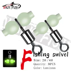 WALK FISH Conector giratorio de pesca luminoso 3 vías fluorescentes
