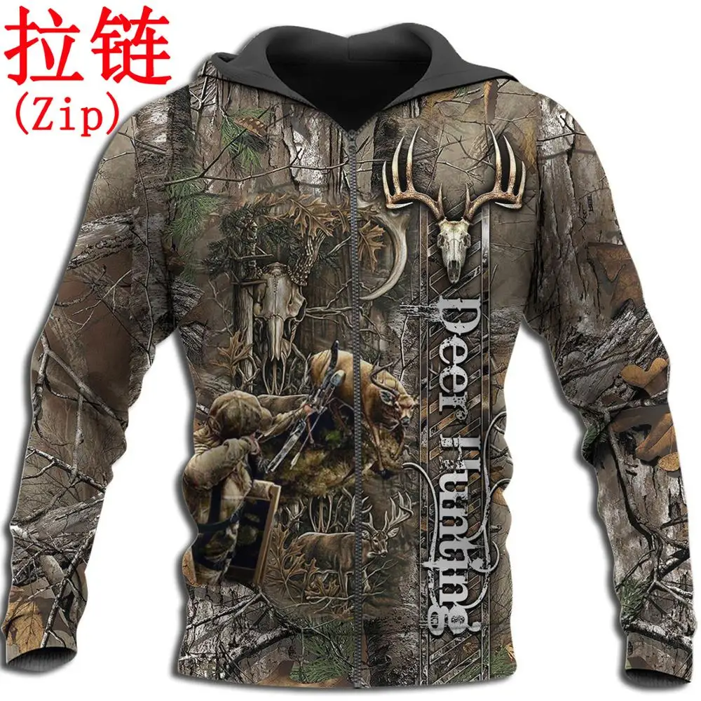 KJ028 Sudadera camuflaje 3D para tiro con arco unisex - imagen 3