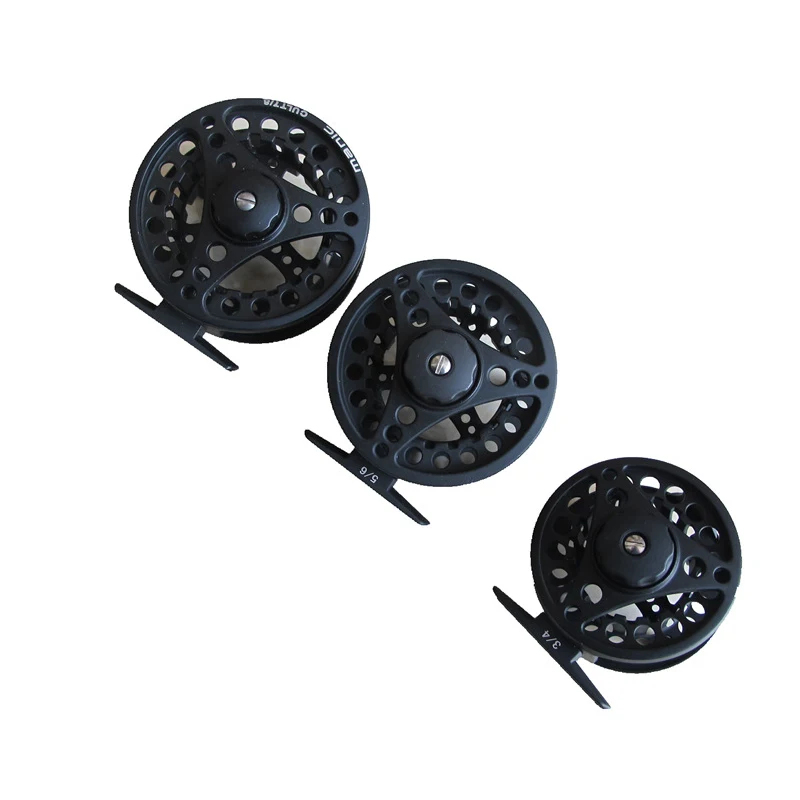 Carrete de pesca con mosca 2 + 1 BB, carrete de pesca de fundición de Metal 3/4 5/6 7/8 - imagen 4