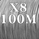 X8 Dark Gray 100M