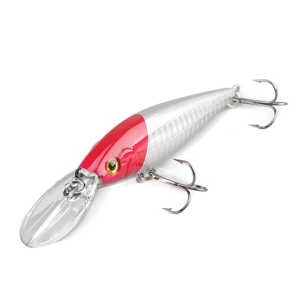 DNDYUJU 1 Uds Minnow Señuelos de Pesca de 110mm y 10,5g Crankbait cebo duro Topwater Artificial Wobbler bajo Japón pesca accesorios - imagen 5