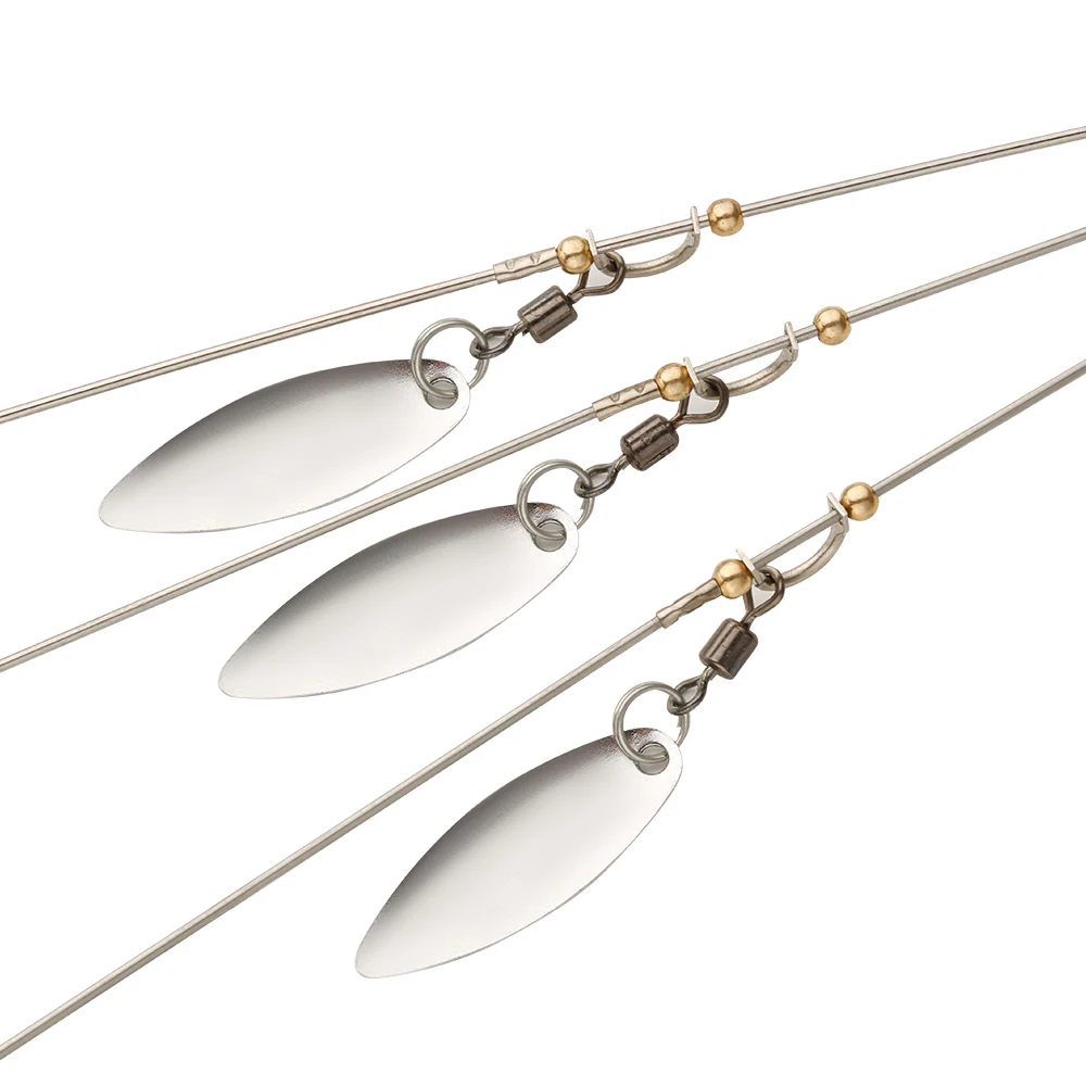 Cebo de natación con cabeza de aparejo, aparejo de señuelo de pesca de paraguas, 5 brazos, grupo de pesca de lubina, se extiende 18g - imagen 4