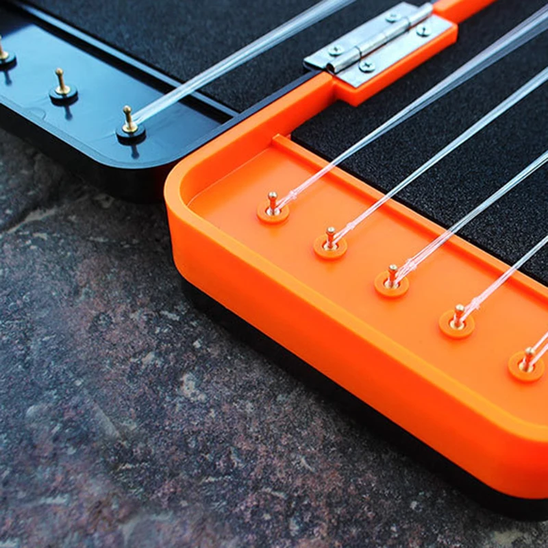 Aparejos de pesca, caja de anzuelos de gran capacidad, ABS duradero, a prueba de caídas, accesorios de equipo de pesca X455, 1 ud. - imagen 4