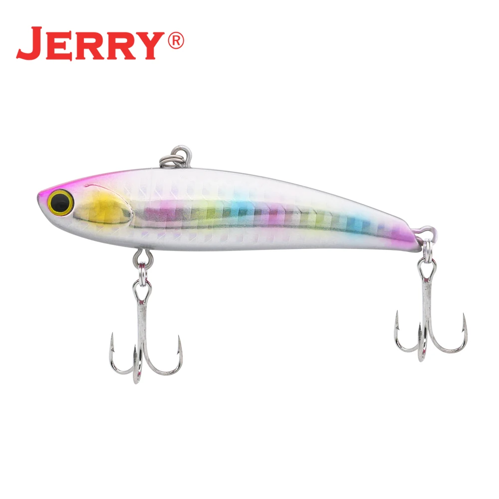 Jerry Mermaid-señuelo duro con vibración para Pesca de lubina, cebo Artificial para agua dulce y salada, VIB - imagen 5