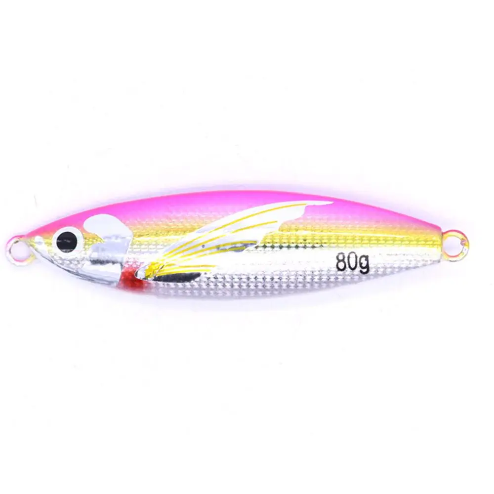 Señuelos de Pesca artificiales de Metal, accesorios de pesca de Plomo Fundido, plantilla de Jigging lento brillante, nuevos - imagen 2