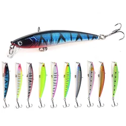 Señuelos de Pesca de 8g y 9,5 cm, cebo duro Artificial, aparejos de Pesca de carpa, Minnow Wobbler flotante, curricán de lubina, 1 unidad