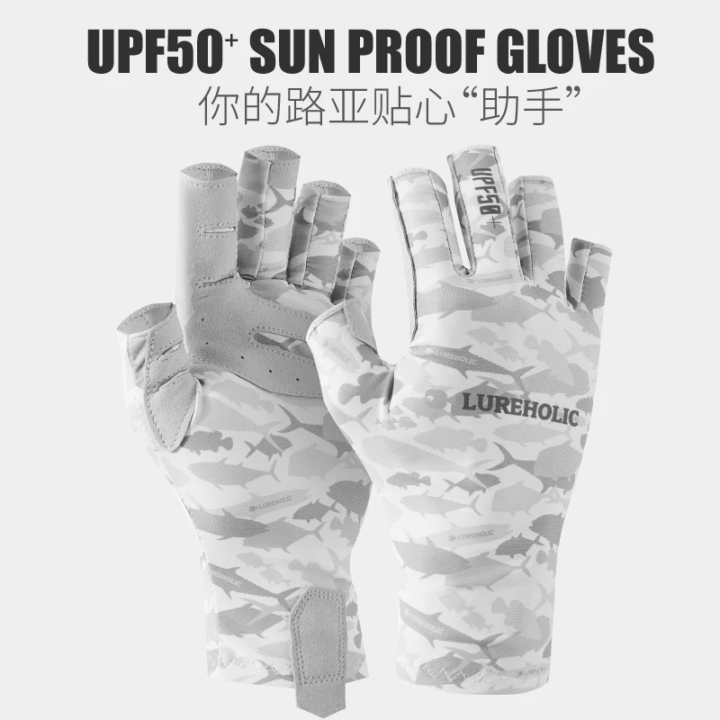 Guantes de pesca Lureholic, protección de manos, liberación profesional, antideslizante, señuelo de pescado - imagen 3