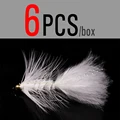 6pcs White