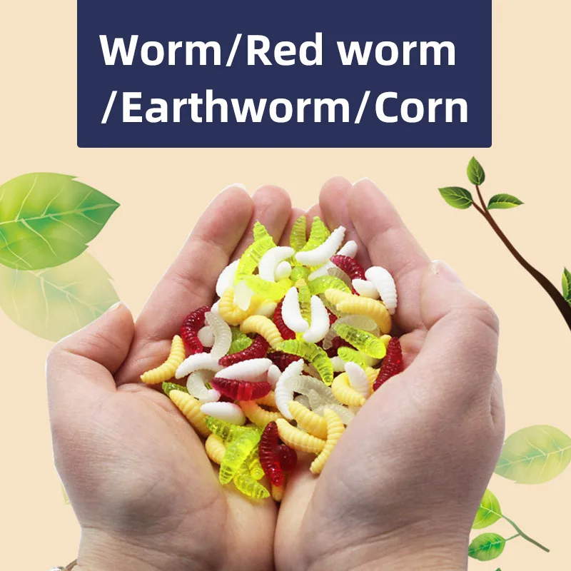 Descubra el mundo vibrante del gusano/gusano rojo/lombriz de tierra/maíz con nuestros productos coloridos y ecológicos
