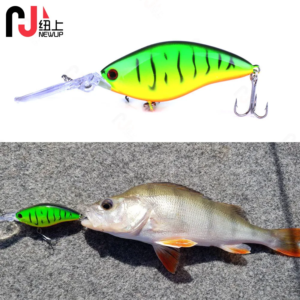 Newup-Crankbaits flotantes para Pesca, 10,5 CM-17,8g, Wobblers de pececillo para pesca con curricán/el Lucio, cebo duro, aparejos de Pesca - imagen 3