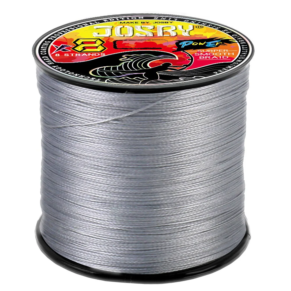 JOSBY-sedal de pesca de 4/8 hebras, 300M, 500M, multifilamento japonés, 100%, PE 2021, accesorios superfuertes, aparejos resistentes - imagen 3