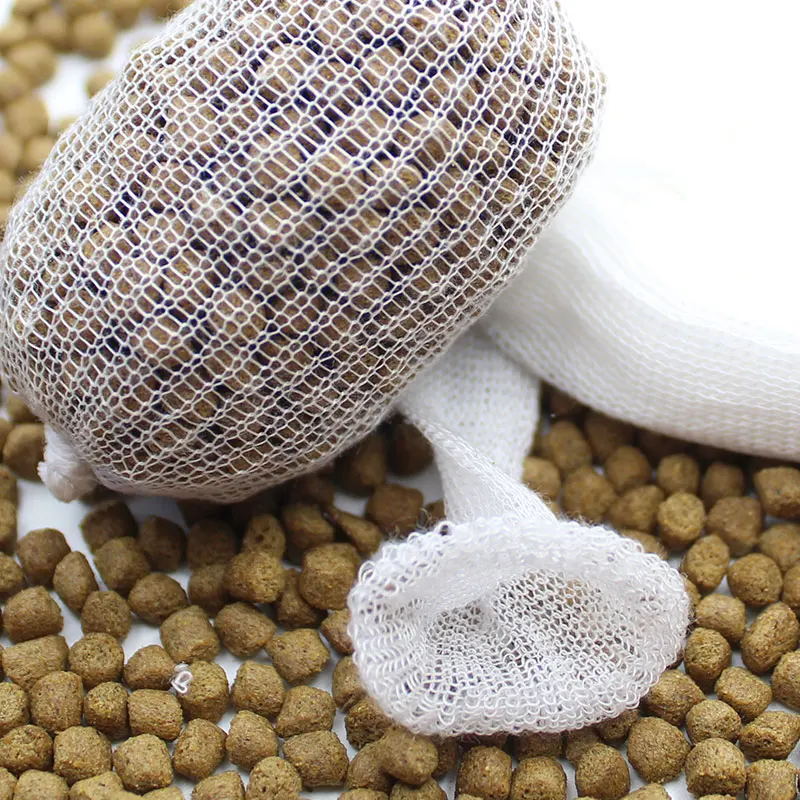 Bolsa de carpas de 10M, malla de PVA Soluble en agua para carpa, alimentador grueso, bolsa de cebo, aparejos - imagen 4