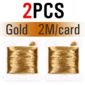 2pcs Gold
