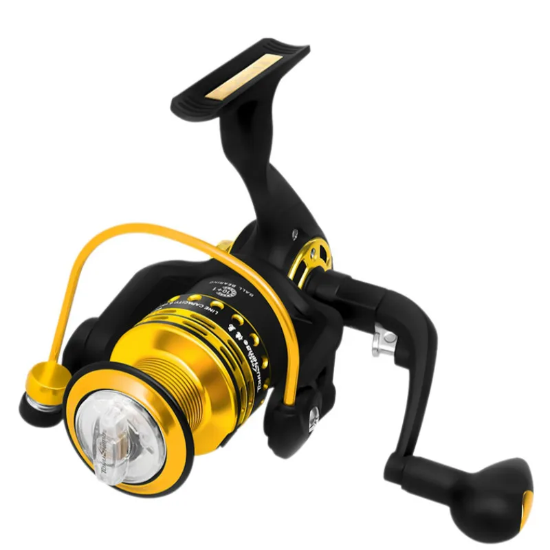 Carrete de pesca giratorio 10BB + 1 Bola de rodamiento serie 3000-8000, bobina de Metal, barco, rueda de pesca en roca, buque de arrastre - imagen 2