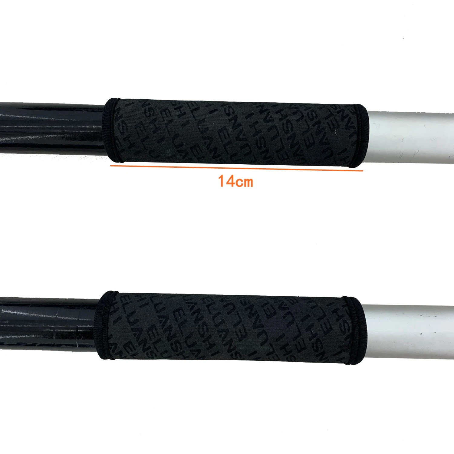 Empuñaduras negras cómodas para Paddle Creek, Kayak, botes de remos, bateau, accesorios inflables de goma, Isla de deportes acuáticos marinos, 2 uds. - imagen 5