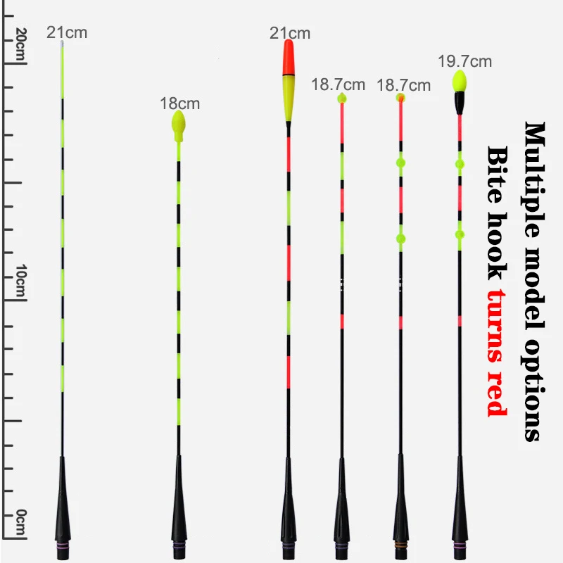 2025New Sensor de gravedad cola + flotador tubo carpa mordida gancho giro rojo al aire libre accesorios de pesca de alta calidad 7 especificaciones elegir - imagen 2