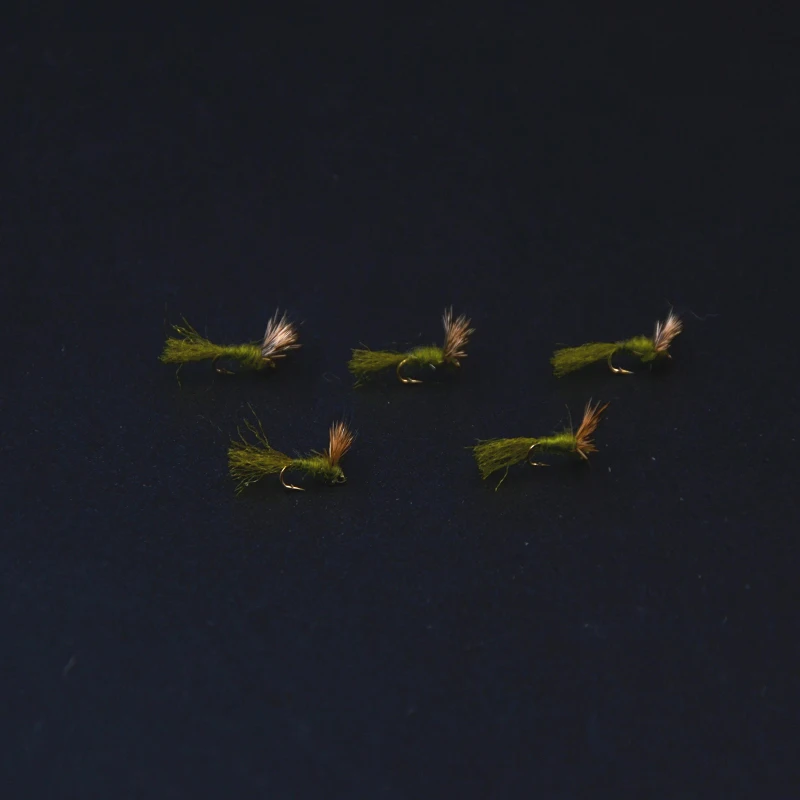 Sparkle Dun-cebos naturales para pescar trucha, cebos para atar moscas mayflies, 5 piezas, BWO/PMD, 2 estilos, 18 # - imagen 3