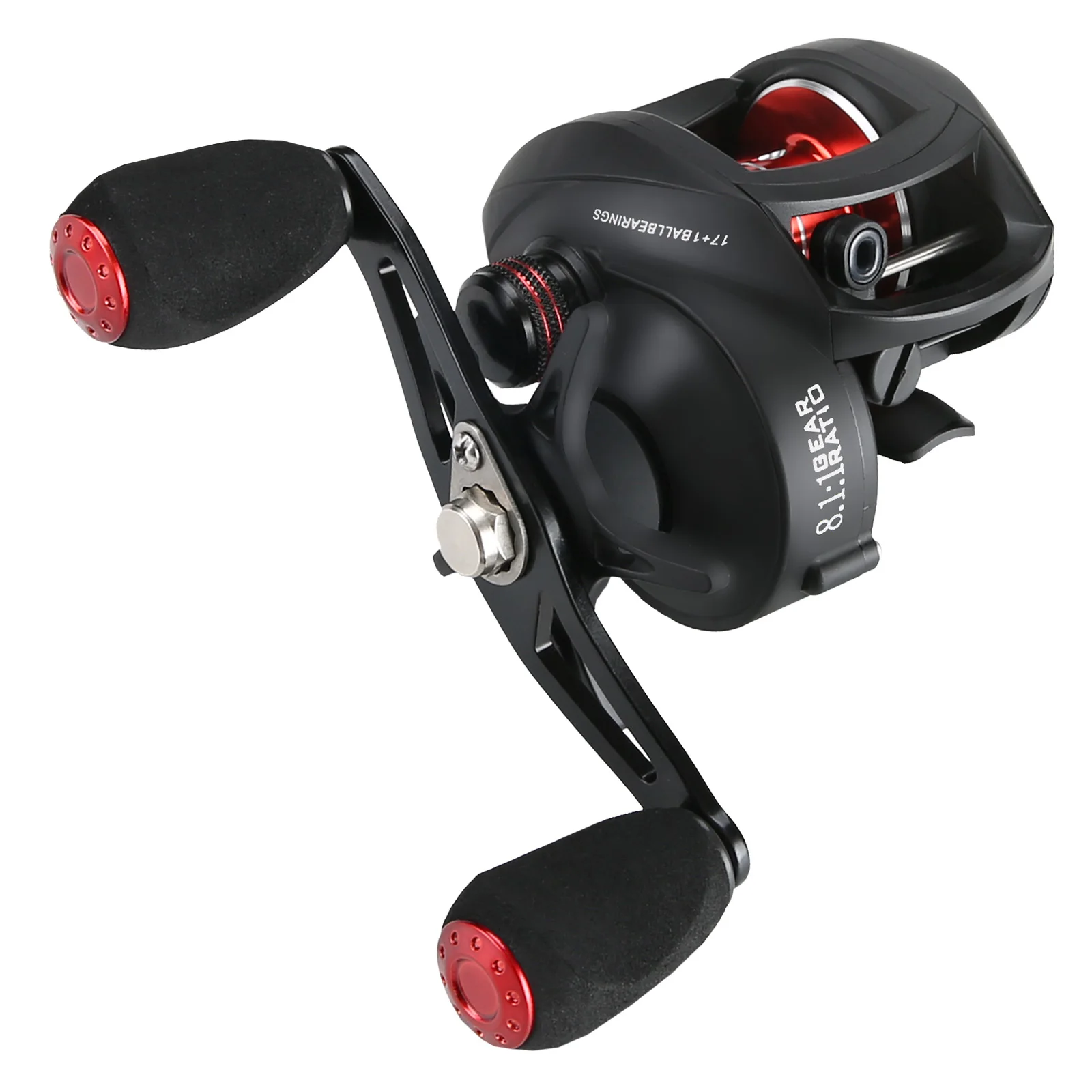 Carrete de pesca de alta velocidad, accesorio para mano izquierda y derecha, 8,1 - imagen 3