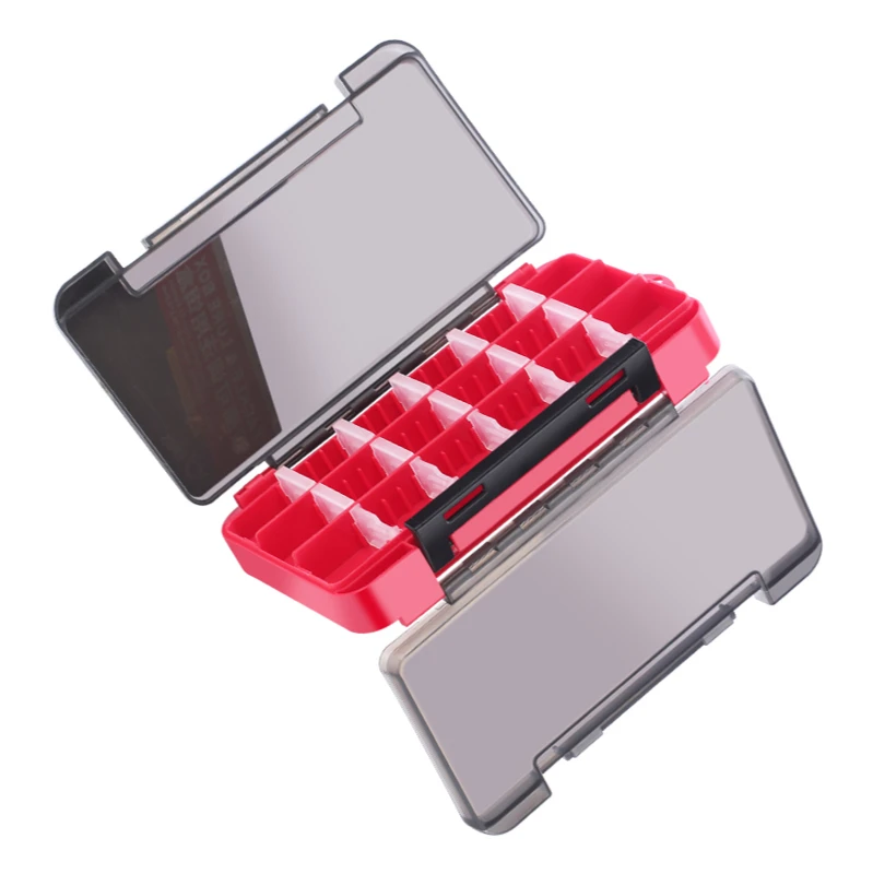 PURELURE-cajas de aparejos de pesca, tablero ajustable, diseño lateral EVA, doble cara, accesorios de pesca, cabeza de plantilla, cajas de anzuelo de señuelo, almacenamiento - imagen 5