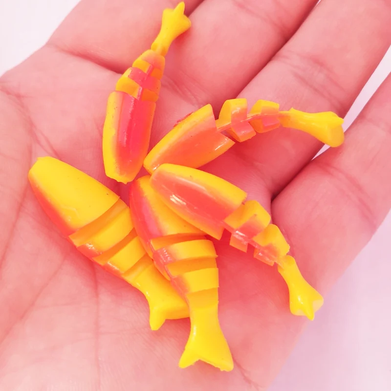 Vinilo articulado Gold Fish para Lubina y Jigging en 4 secciones