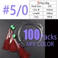 100packs 3 hooks 5l0