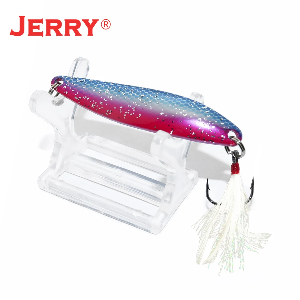 Jerry Vulpecula 8,7g/11,3g cuchara de pesca fundición larga luccio estrecho Zander señuelos de salmón - imagen 5