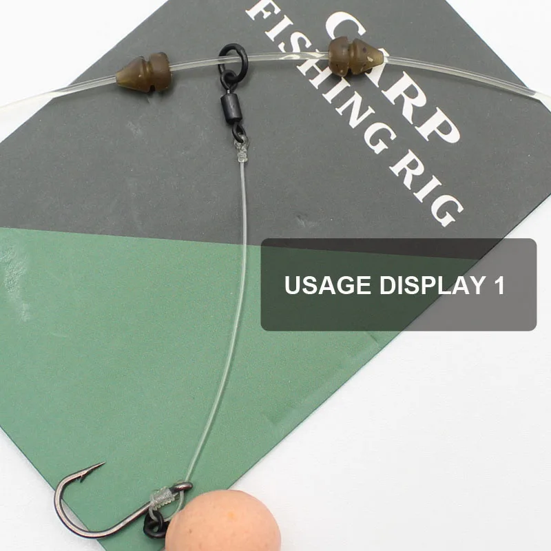 30 Uds. Material de pesca de carpa herramienta método alimentador accesorios de pesca alimentador de carpa equipo de cuentas de cambio rápido - imagen 5