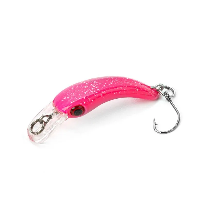 Mini señuelo de pesca flotante, cebo duro Artificial, anzuelo afilado, Crankbait, Wobblers, trucha, Lucio, aparejos de lubina, 1,3g, 4cm, 1 ud. - imagen 4