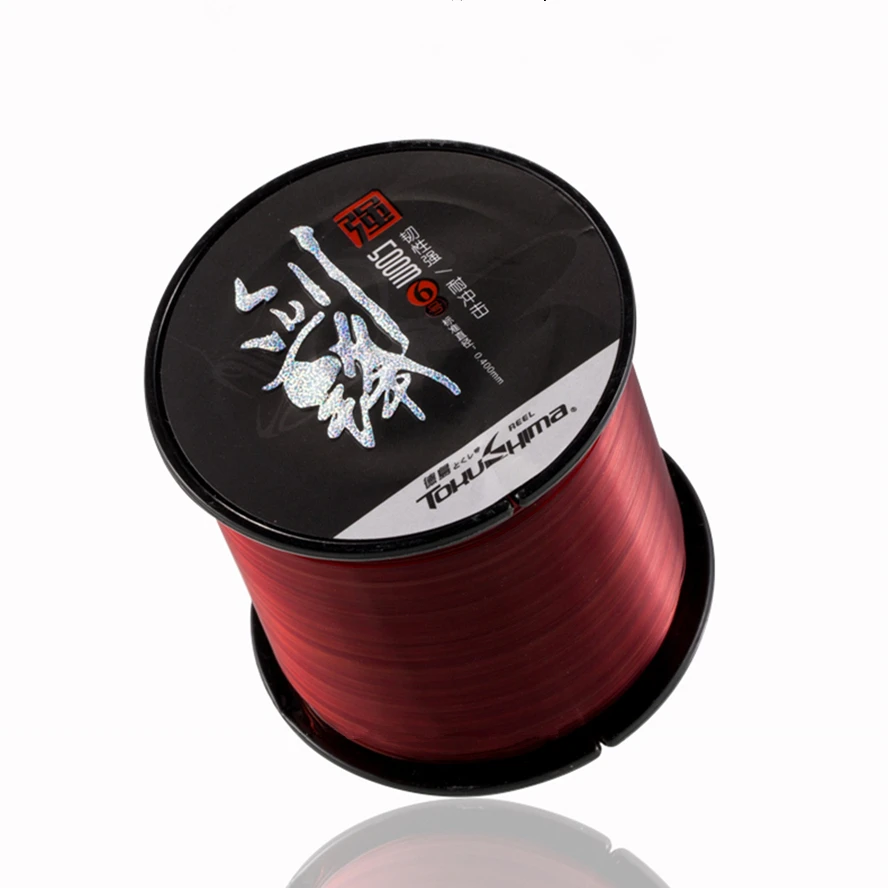 Sedal de pesca de 500M, hilo de monofilamento de nailon, decoloración para agua salada/dulce, gran oferta de Japón - imagen 3