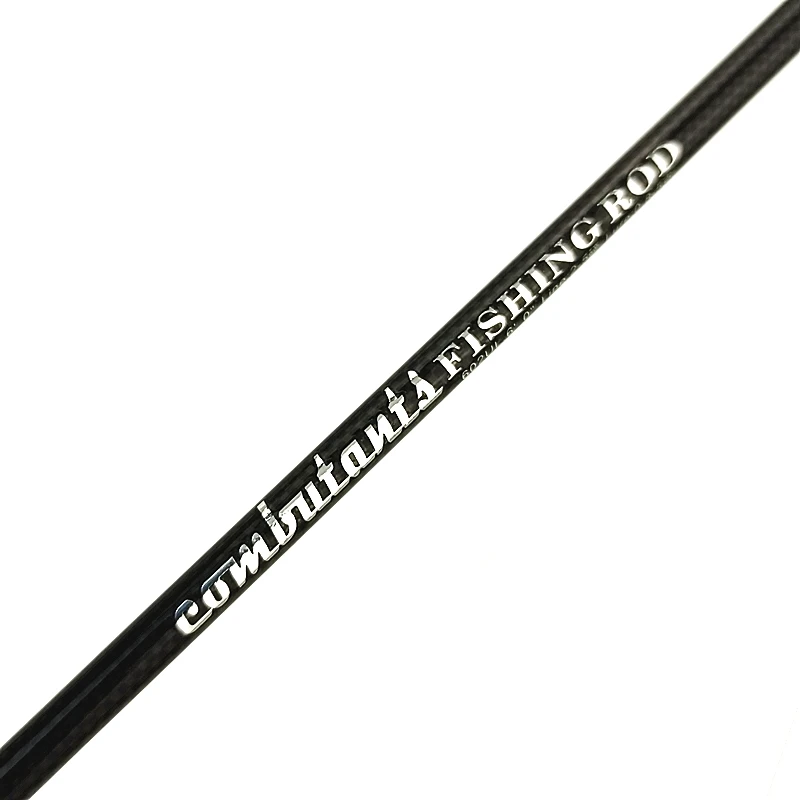 Caña de pescar giratoria de fibra de carbono, caña ultraligera de fundición, 2 puntas UL power stream, peces pequeños, trucha de acción lenta, 1,8 m, 6 pies, 602UL - imagen 5