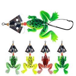 Fishinapot CrankBait – Señuelo de rana suave 90mm