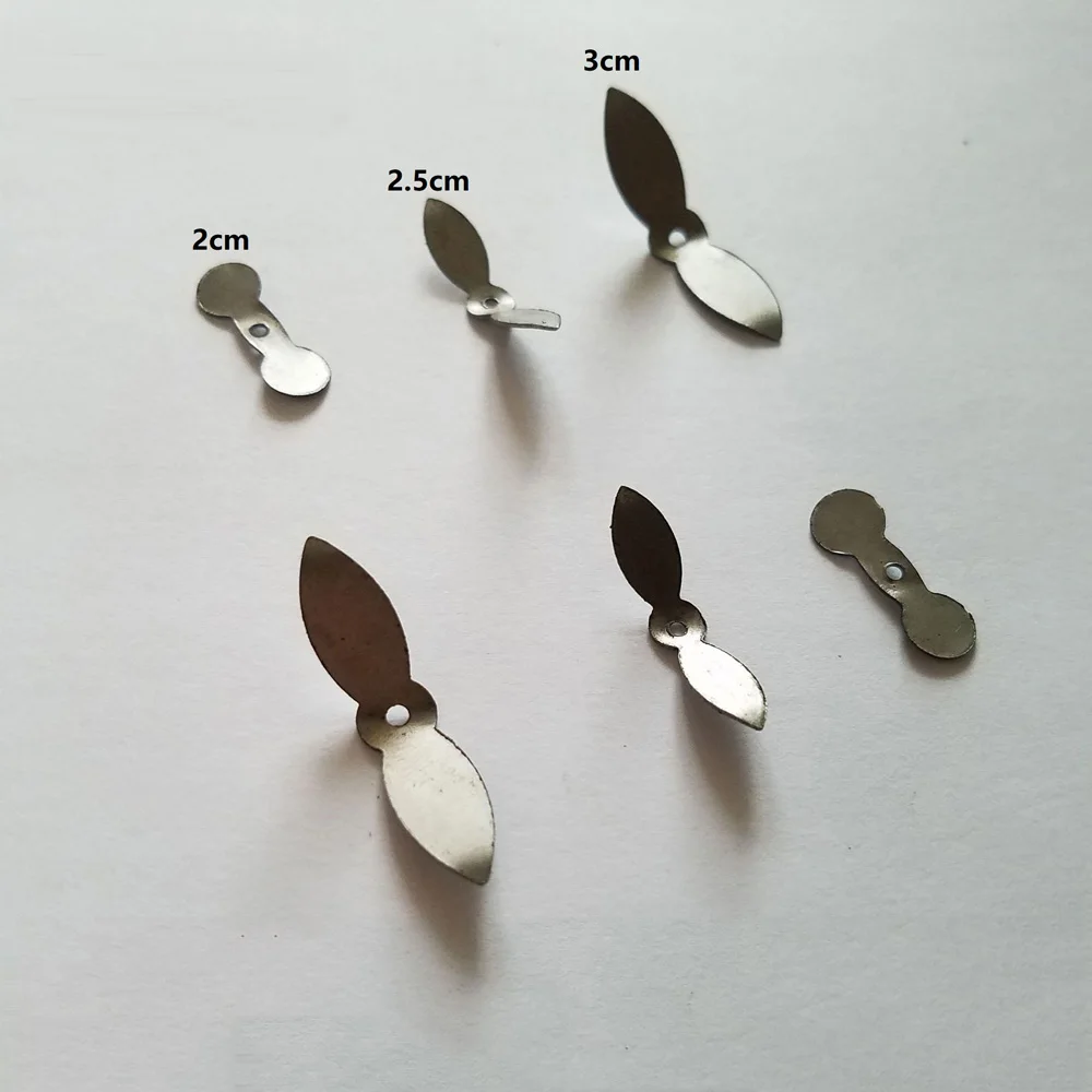 MAGBLUE-hélice pequeña de acero inoxidable, Señuelos de Pesca duros, Popper, Spinnerbait Jig Swim, 20 unidades por lote - imagen 5