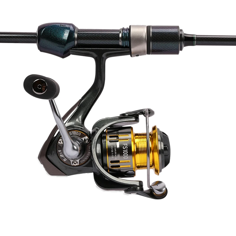 Rueda de Pesca giratoria de doble línea, carrete de Pesca superligero de fundición larga, agua dulce/de mar, doble uso, 1000 - imagen 3