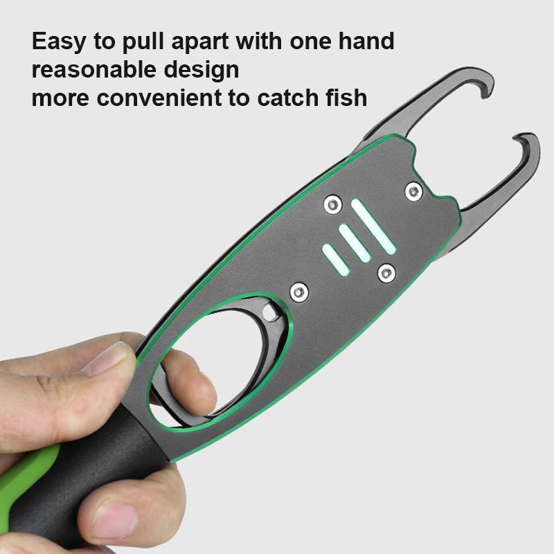 Juego de alicates y empuñaduras de pesca, Escala de peso, nueva herramienta de Control de aluminio de Color - imagen 3