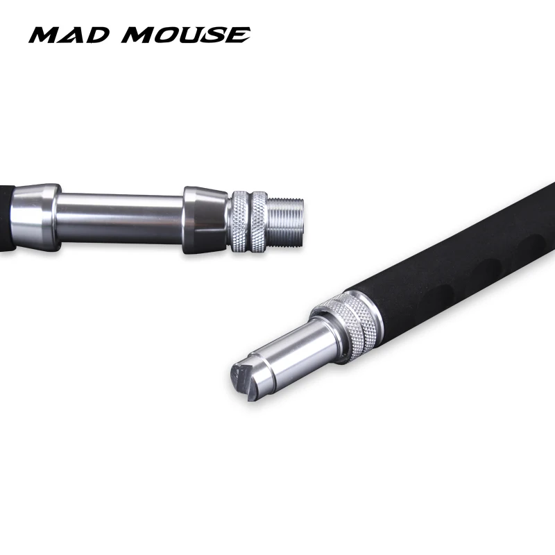 MADMOUSE-caña de juego grande, guías reforzadas de gran potencia con alto contenido de carbono, 37-60kg, 60-110lb, 1,80 m, caña de pescar para barco, 2022 - imagen 5