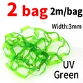 2bag UV Green 3mm