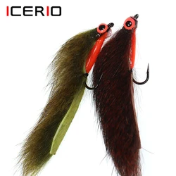 ICERIO Señuelos luminosos ojo de pez y Zonker para trucha y lubina