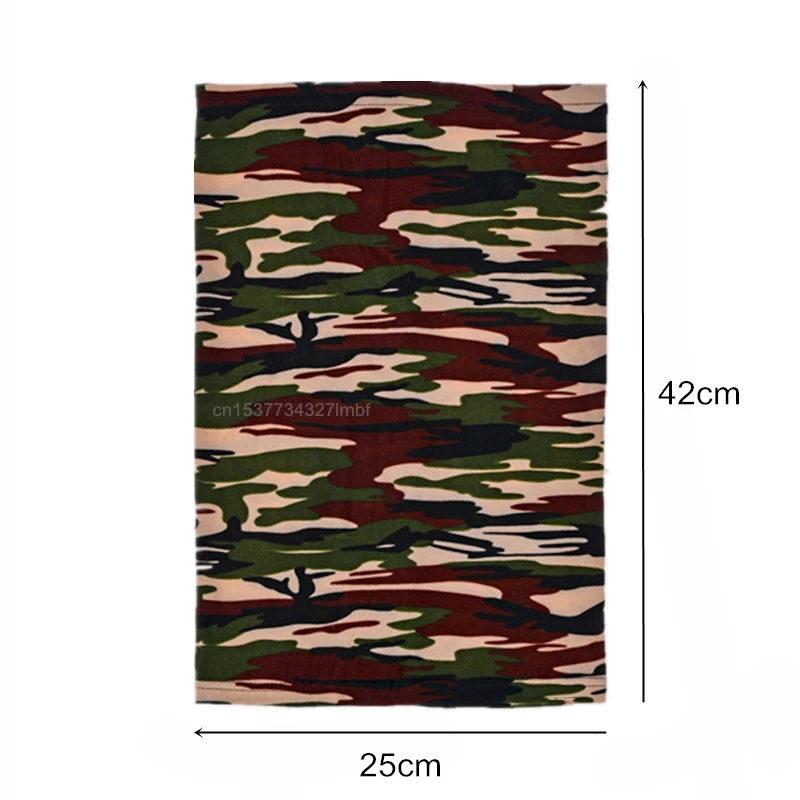 Pasamontañas para exteriores, Bandana con protección UV para motorista, bufanda sin costuras, diadema mágica, polaina de cuello de camuflaje, cubierta facial, tocado - imagen 4