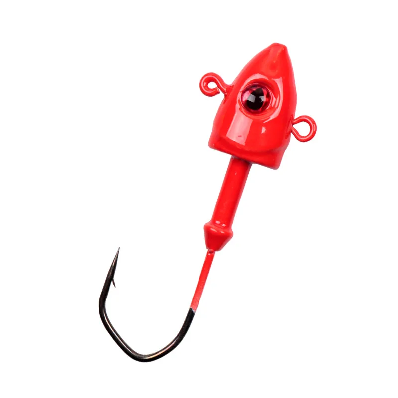 Cabeza de plomo luminosa para jigging – Tiro largo pesca en hielo - imagen 5