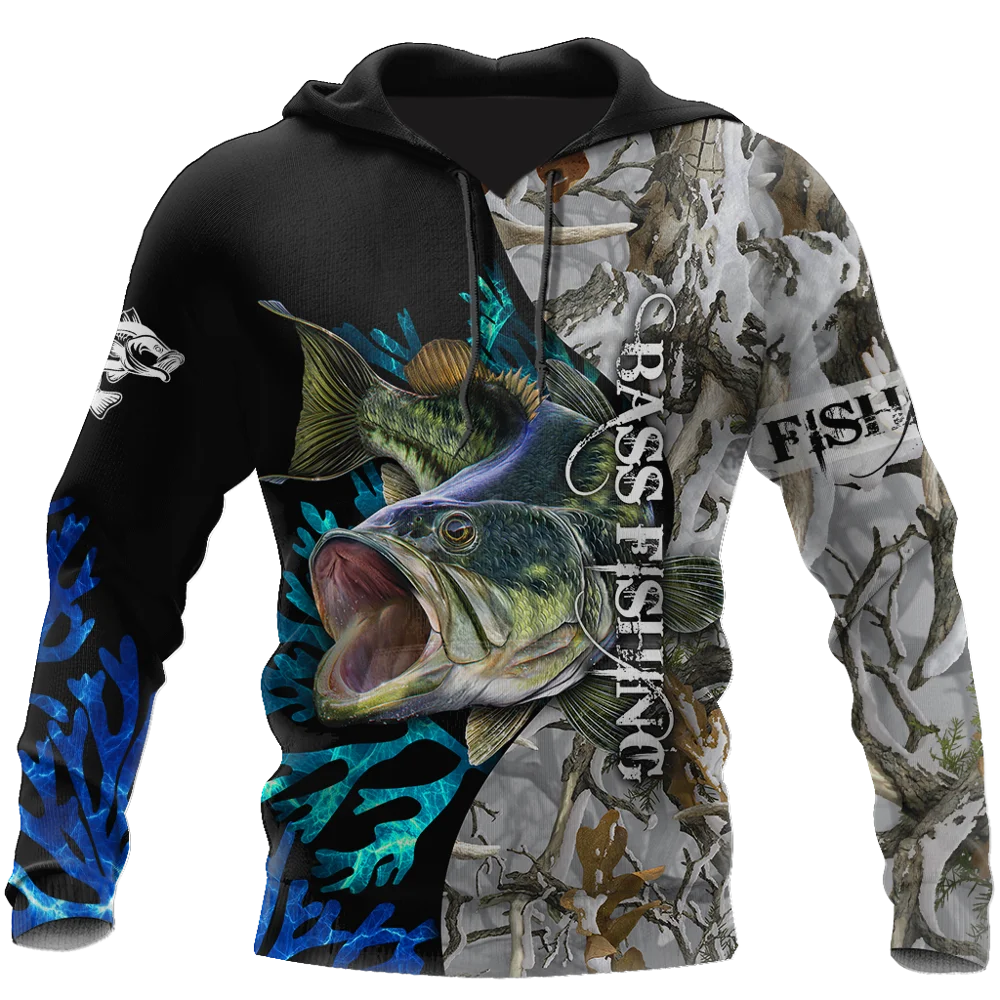 Sudadera Camo Bass Classic con Cremallera – Pesca Deportiva - imagen 4
