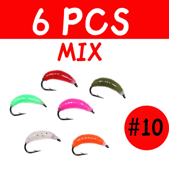 6pcs mix size 10