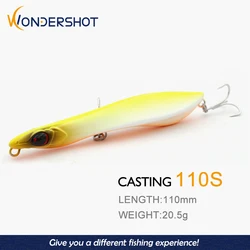 Wondershot D10 Wobbler Hundimiento Señuelo Duro Pesca Aguas Profundas