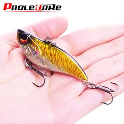 Señuelos duros de hundimiento Blade VIB, cebos artificiales de plástico fundido largo, vibración de pesca de invierno, aparejos Wobbler Isca Peche, 6cm, 14g, 1 ud.