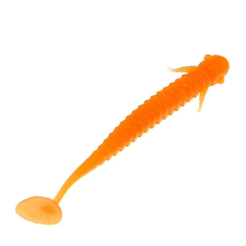 Señuelos artificiales de pesca simulación Loach tierra gusano cebo suave 8cm 2g cebos de gusano lote 6 piezas - imagen 3